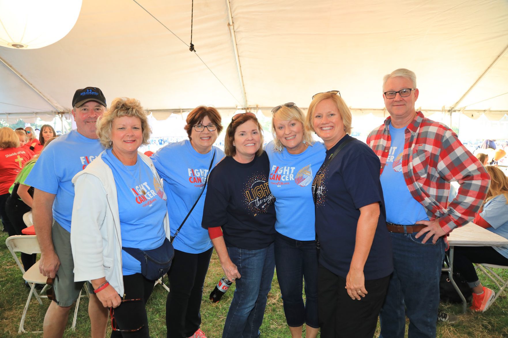 Terry Flynn, Beth Hollander, Lisa Stadler, Kathy Keller, Mary Ann Flynn, Teresa Swain, Kevin Hollander